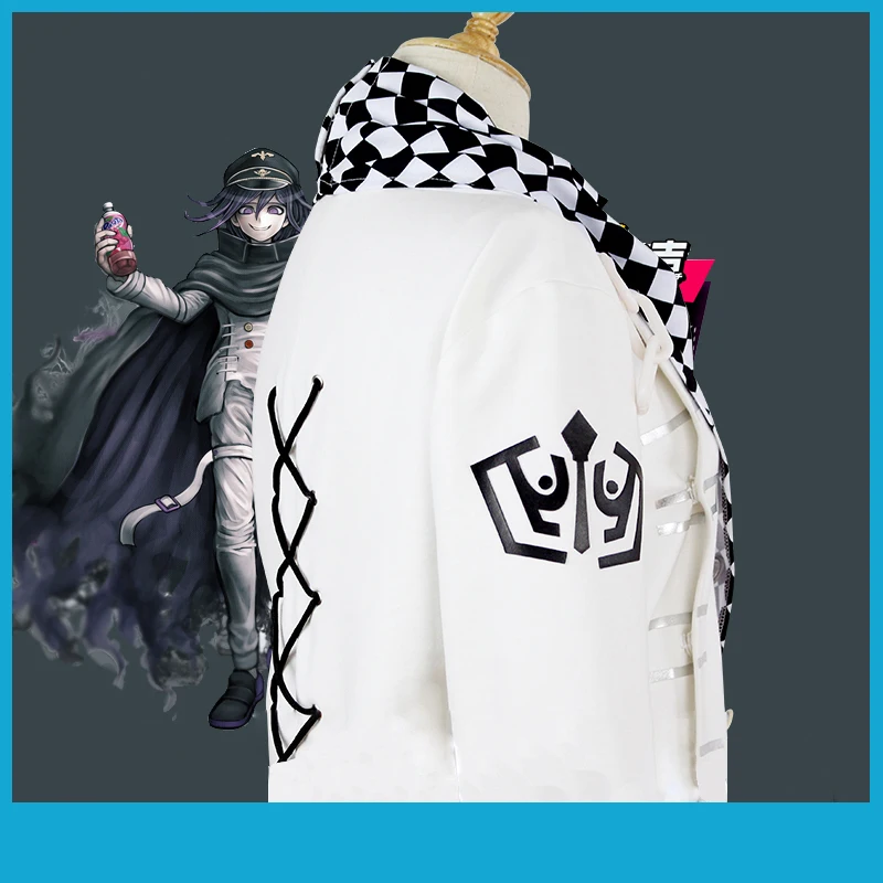 Аниме Danganronpa V3 Ouma kokichi косплей костюм японская игра школьная форма наряд |