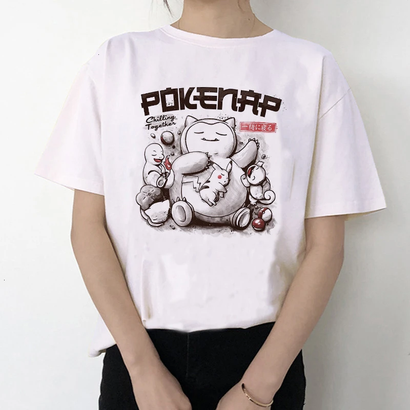 t Pokemon Detectiv куртка Пикачу с капюшоном Женская забавная Pika Kawaii толстовка женская одежда женские Пуловеры мультфильм японский корейский для мужчин - Цвет: t