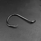 DYGYGYFZ 30 шт.лот круглый крючок для рыбалки рыболовный крючок из высокоуглеродистой стали для морской воды 1 10 20 30 40 50 аксессуары для морской рыбалки
