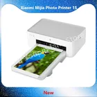 Фотопринтер Xiaomi Mi Mijia 1S, высокое разрешение, цветная сублимация, 63 дюйма, фотобумага, портативный смарт-принтер с дистанционным управлением через приложение