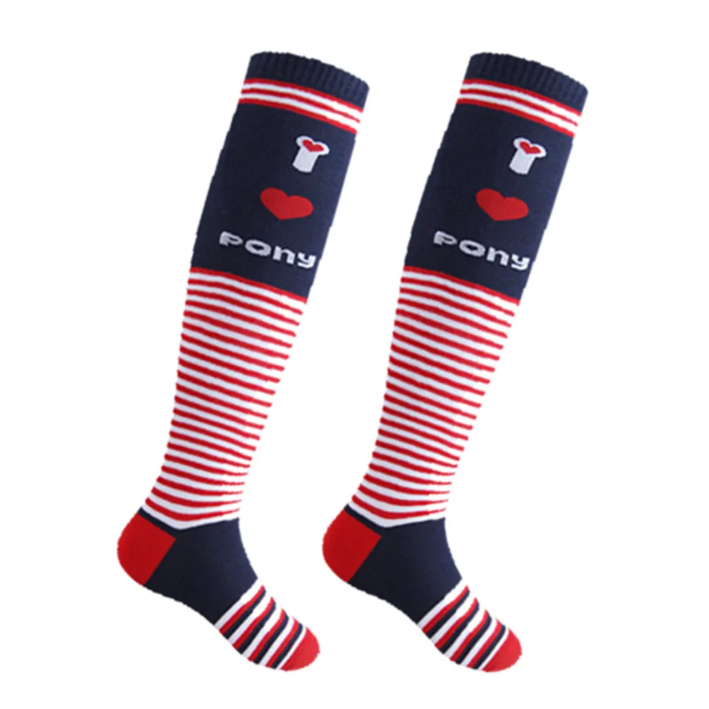 Детские длинные носки Horse Riding конные для мальчиков и девочек хлопок пар/упак . |
