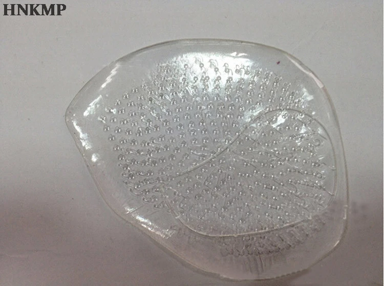 

10Pc/5Pair Relieve Pain Silicone Shoe Front Insoles Crystal Clear Protect Feet Palm Care Shoes Pads Inserts