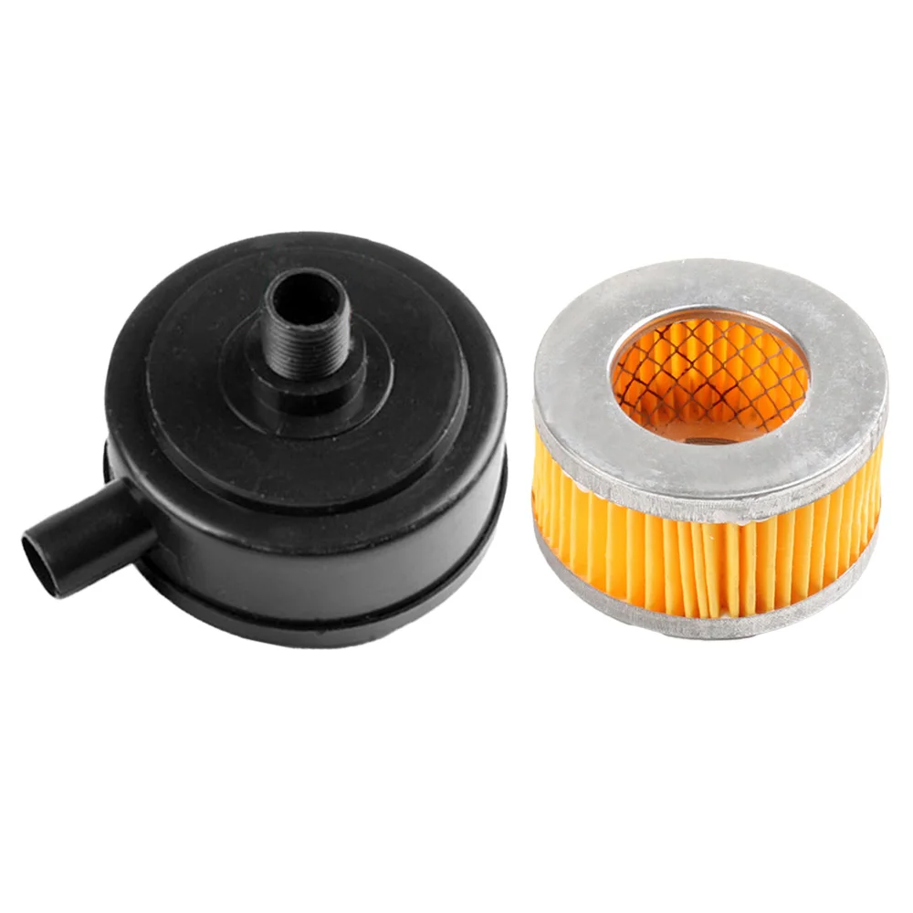 

20mm Muffler Black Plastic Paper Tools Filter cartridge Air Compressor