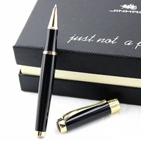 luxury jinhao full metal ball pen 0 7mm medium refill gold clip school office business ballpoint pens writing stationery