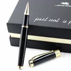Роскошная Шариковая ручка jinhao, полностью металлическая шариковая ручка 0,7 мм, средний стержень, Золотой зажим, шариковая ручка для школы и офиса, канцелярские принадлежности для письма