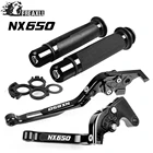 Мотоциклетные регулируемые складные сцепные рычаги ручные ручки для HONDA NX650 NX 650 J-X DOMINATOR 1988-1999