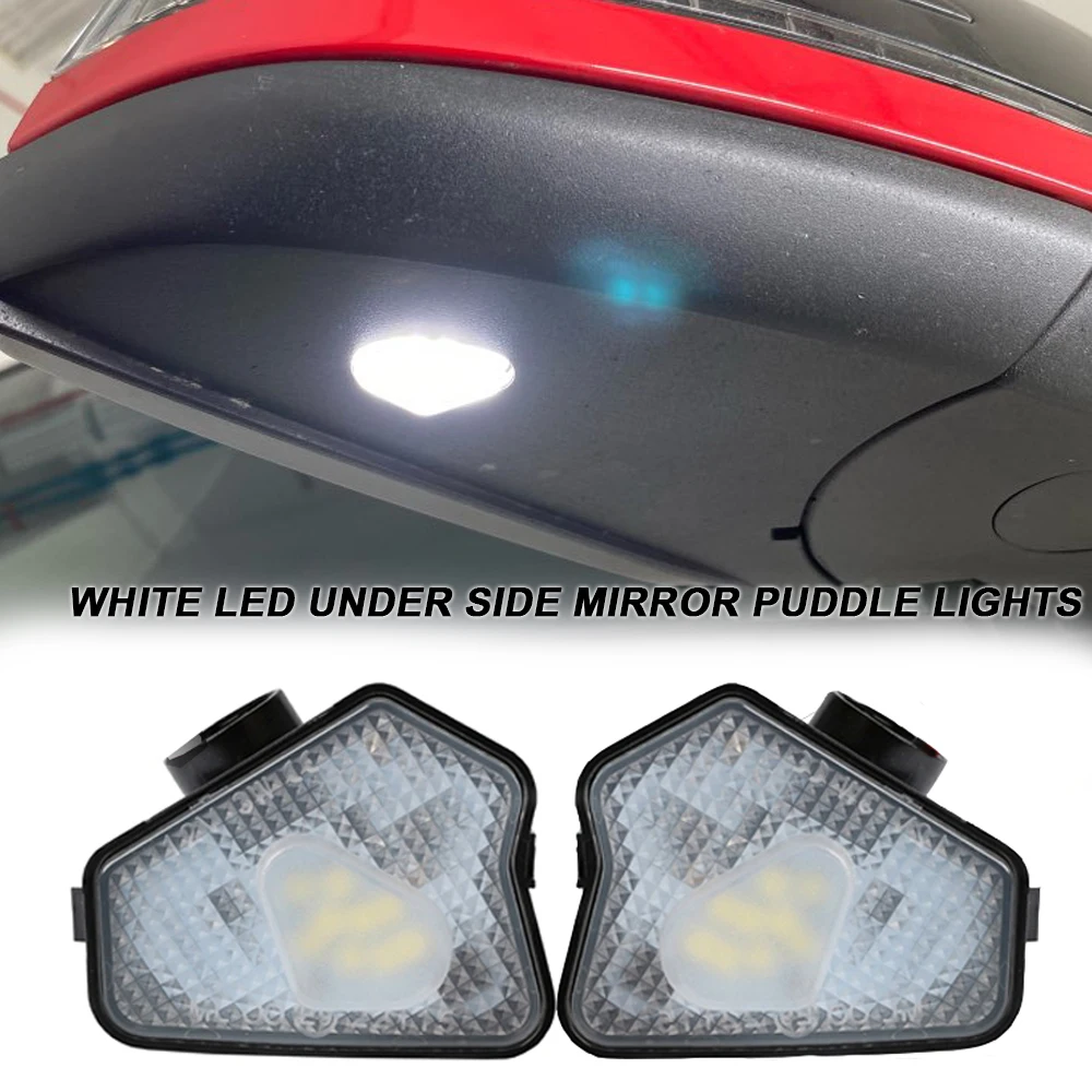 

2x LED Under mirror puddle lights no error for Mercedes Benz A-class W176 C-class W204 W242 W246 C207 W212 W221 W117 X204 W209