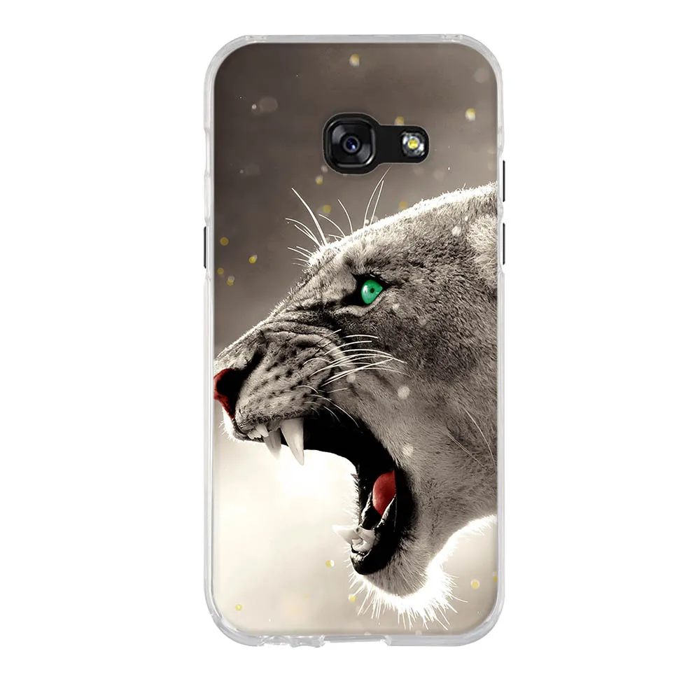 For Samsung Galaxy A3 2017 A320F Case Cartoon 3D Relief Printing Pattern Back Cover TPU Soft Silicone | Мобильные телефоны и