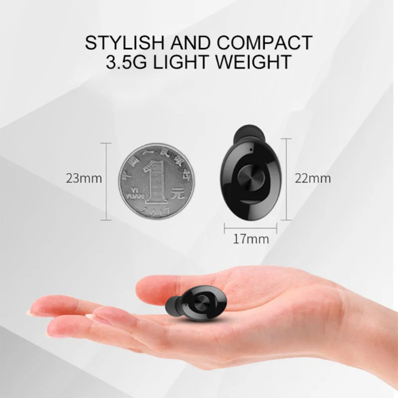 TWS Bluetooth 5 0 беспроводные наушники настоящие стерео Hi-Fi спортивные с микрофоном для