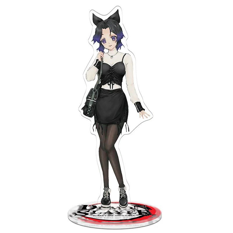 

Japan Anime Demon Slayer Kamado Nezuko Tomioka Giyuu Kibutsuji Muzan Modern Outfit Theme Acrylic Stand Figure Model Xmas Gifts
