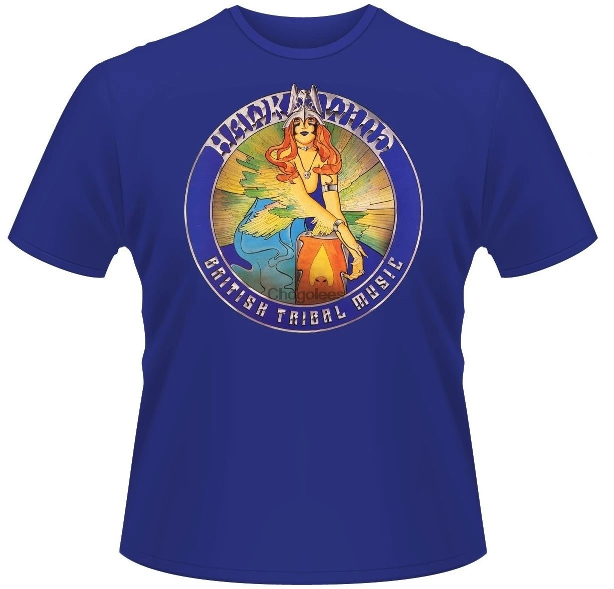 Мужская модная футболка Hawkwind в британском этническом стиле | одежда