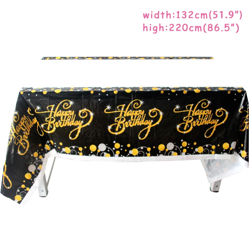 tablecloth 30 годовщина украшения 30 знак латексный шар 30 лет воздушный шар Бумага салфетка под тарелку кружку для 30-летнего дня рождения - Цвет: tablecloth