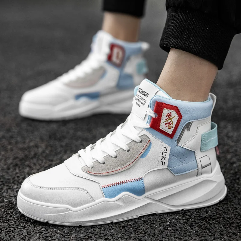 

Men's Casual Shoes Men Sneakers with Fur Outdoor Men Sport Shoes High-top Footwea Men Trainers Zapatos Tenis Brand Dropshipping
