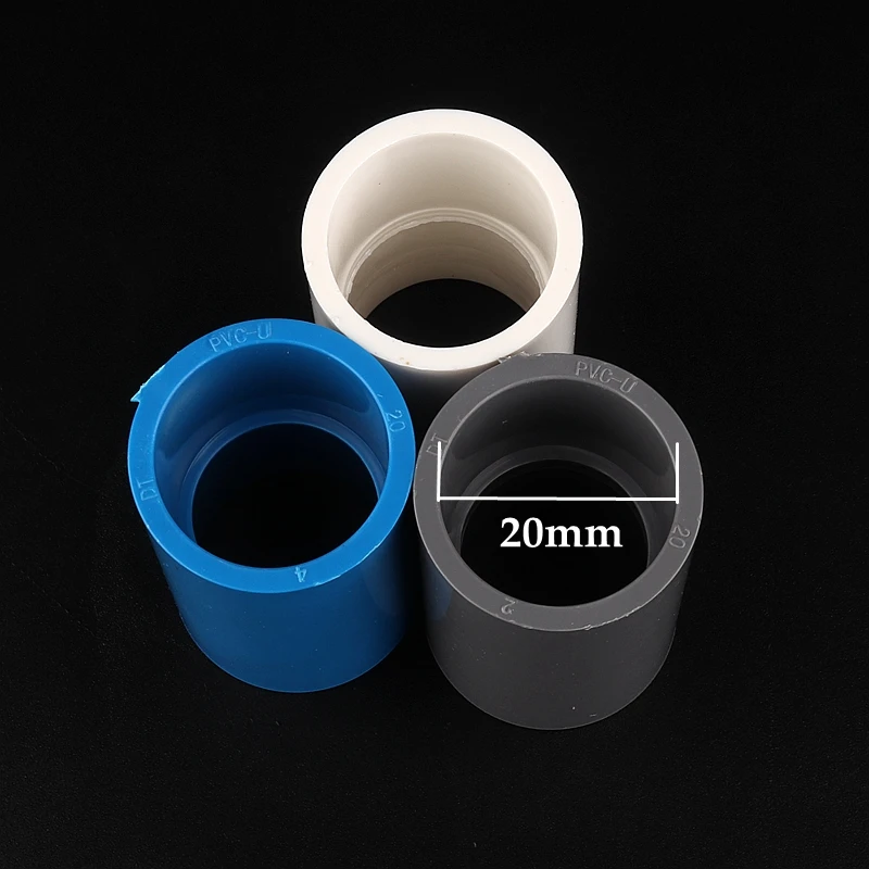 Прямой соединитель для труб из ПВХ 20 мм двуходовой принадлежности садового