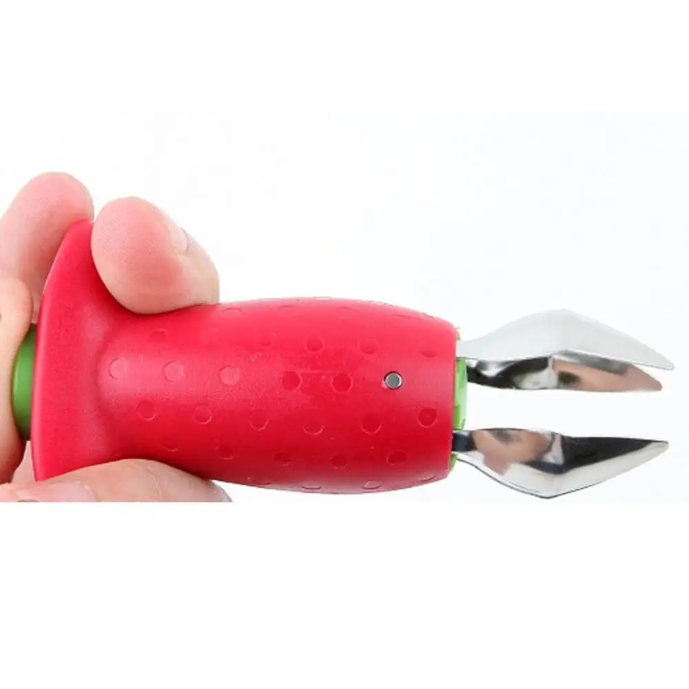 1 шт. клубника шелушильная машина творческий фрукты лист гаджет для удаления