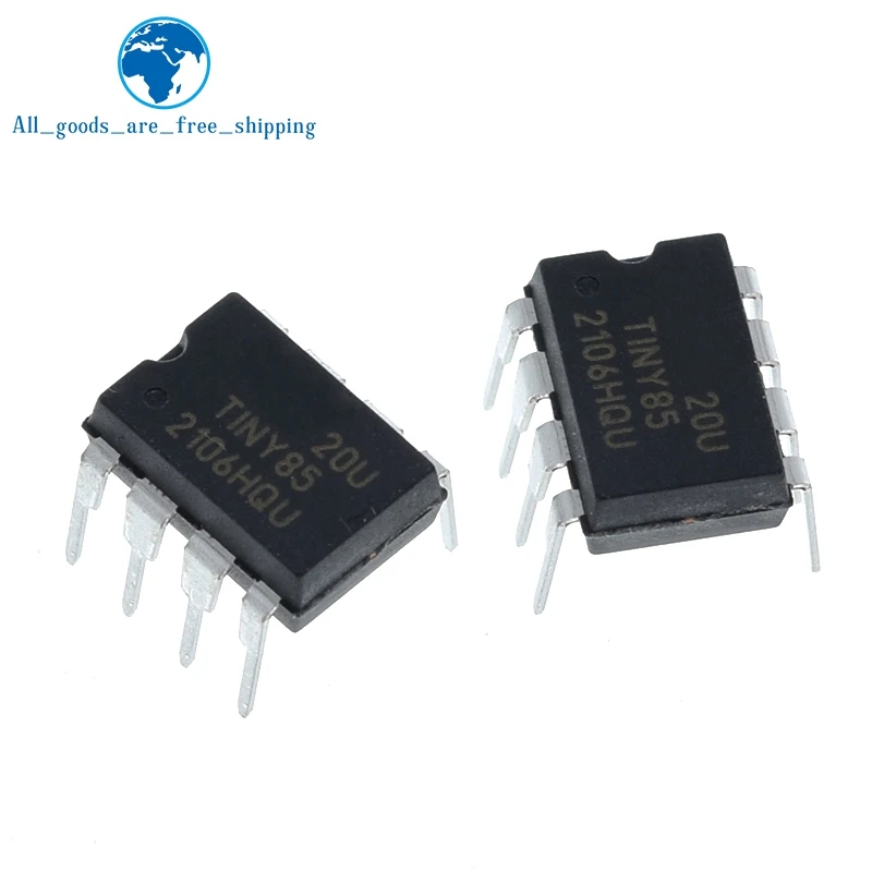 ATTINY85-20PU DIP-8 ATTINY85 DIP8 85-20PU ATTINY85-20 DIP новый и оригинальный