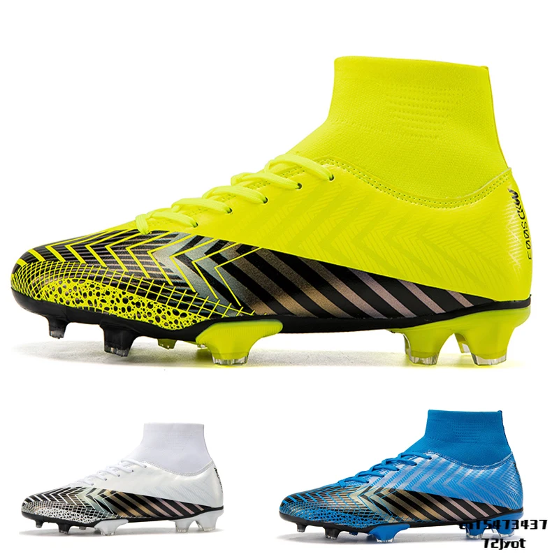 

Football shoes Sports shoes for men Professional high sports shoes breathable high top football shoes for men training shoes