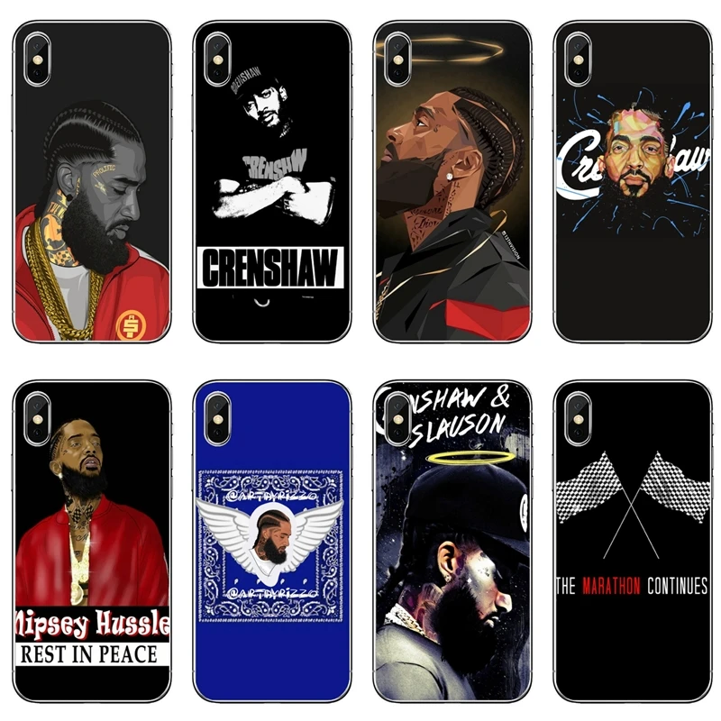 Чехол для мобильного телефона реперские кепки Nipsey Hussle Sony Xperia Z5 C6 L2 XA1 XA2 XZ1 XZ2