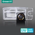 GreenYi 170  HD 1080P Автомобильная камера заднего вида для Nissan X-Trail X Trail Xtrail T32 2014 2015 2016 2017 2018 Ночное видение Реверс Реверс 4 Pin парковка автомобиля AHD