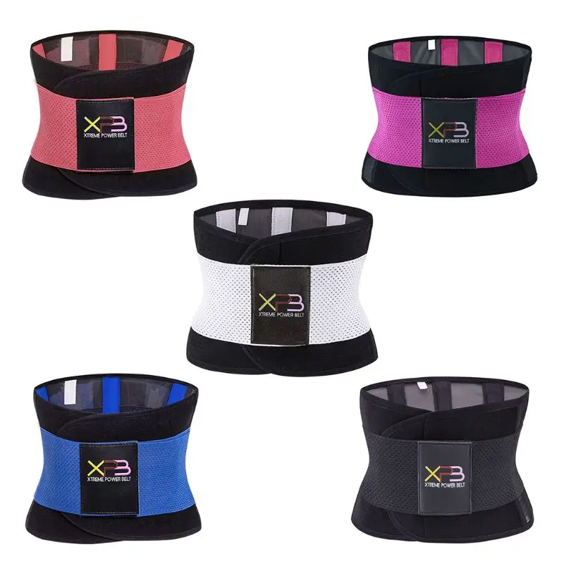 

H7JC Sweat Belt Shaping Latex Waist For Women Firm Modeling Body Shaper Corset Slimming Shapewear Fat Burning Shapers