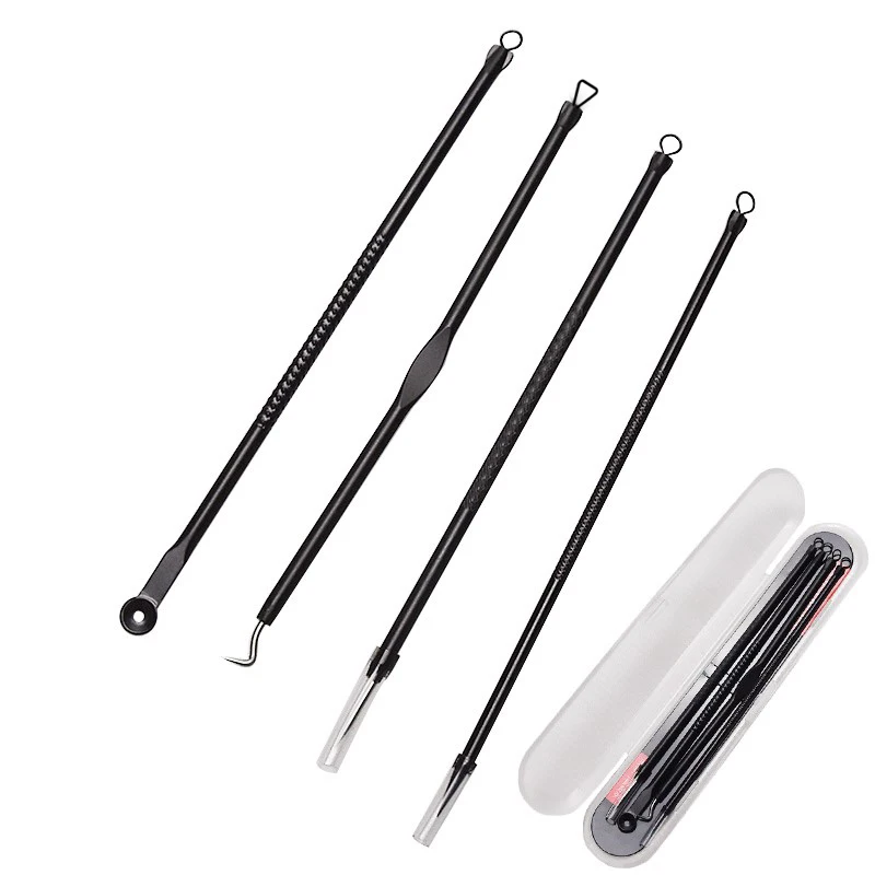 4 шт. инструмент для удаления чёрных точек прыщей и |