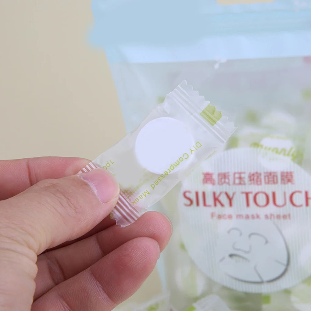 

Facial Non-woven Compressed Masque Disposable Wrapped Masks Sheets Tablets for DIY Skin Care Makeup Face Beauty Tool