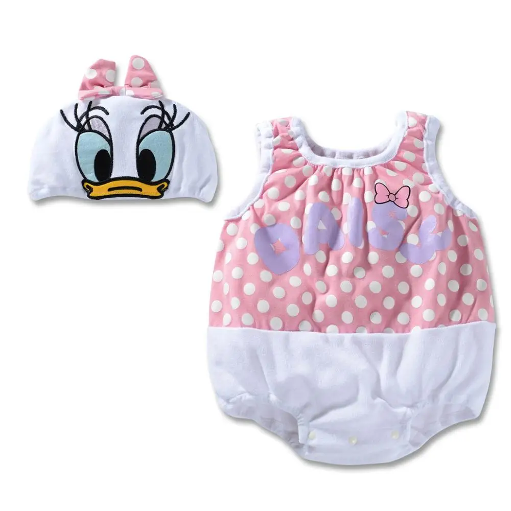 Детские комбинезоны для девочек летняя одежда без рукавов малышей комплект