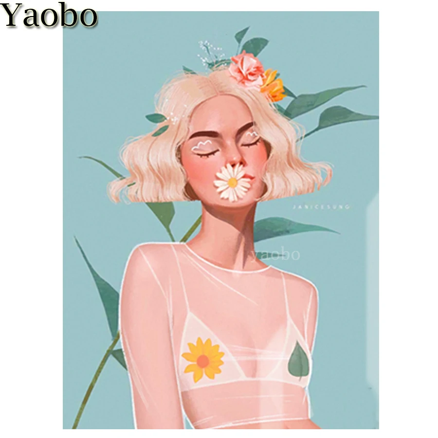 Алмазная мозаика 5D сделай сам картина с полными квадратными и круглыми стразами