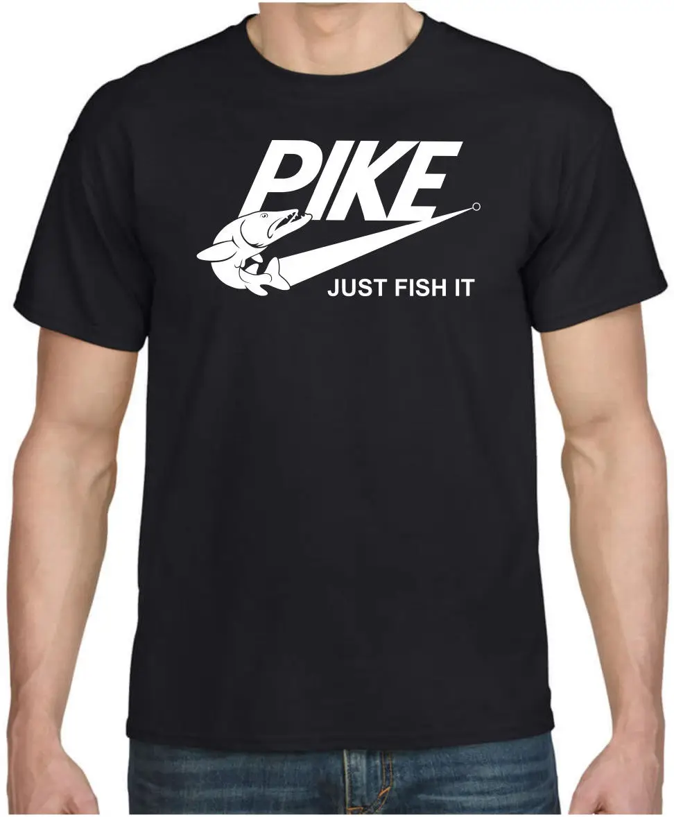 

PIKE FISH IT Funny Pike Fishing Spinning Cool Gift Birthday Parody T-shirt