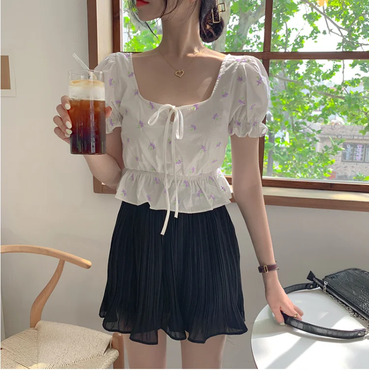 Новая весенняя винтажная белая рубашка женские большие Топы женская блузка с