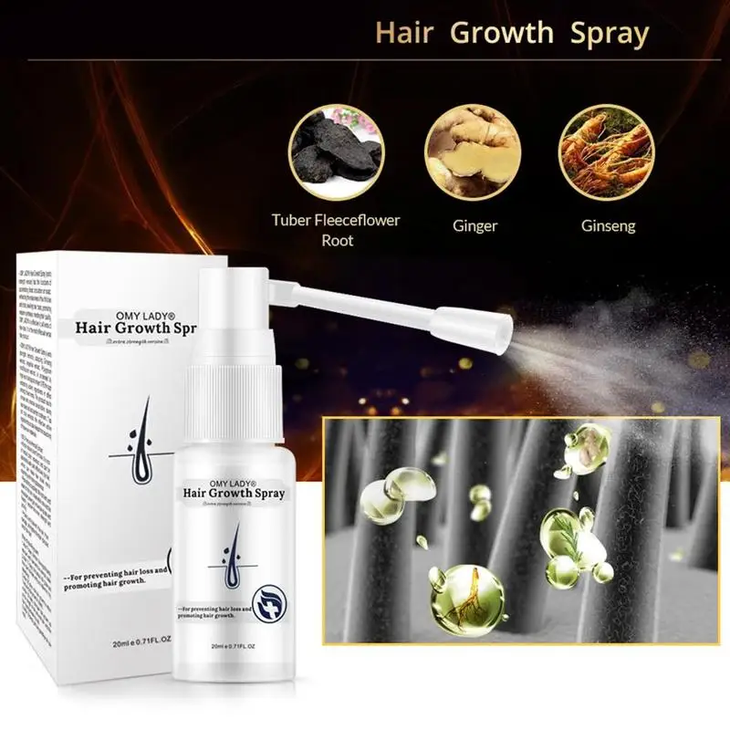 OMY LADY Ginger против выпадения волос спрей для роста эфирное сухое восстановление