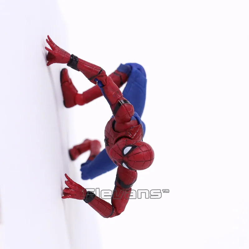 MAFEX047 Mafex Человек паук Питер Паркер возвращение домой Ver. ПВХ экшн фигурка
