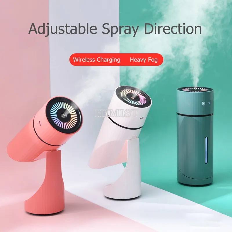 Беспроводной ультразвуковой увлажнитель воздуха 260 мл USB диффузор эфирного масла