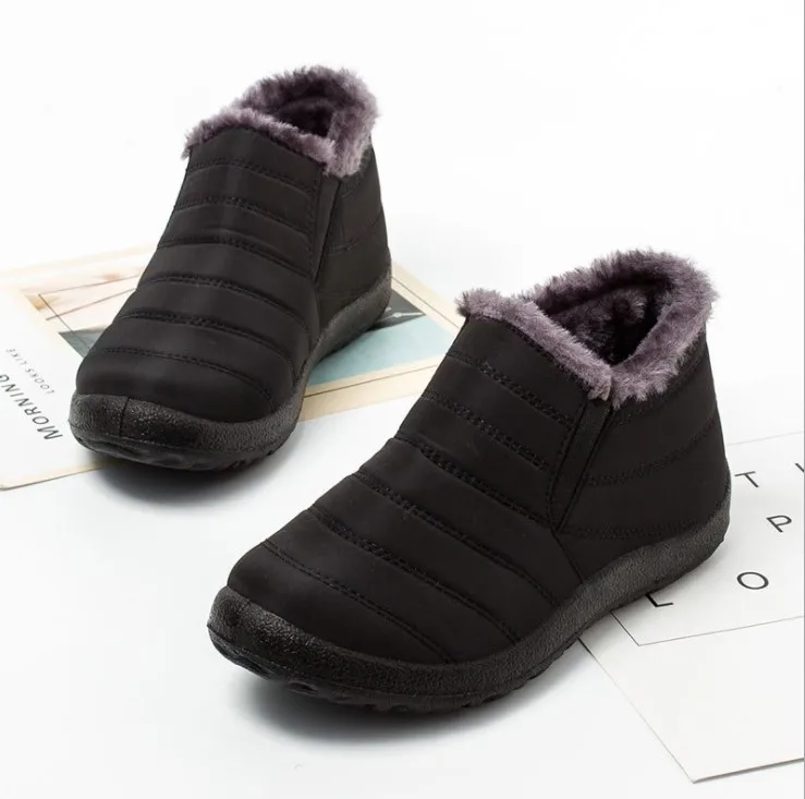 Женские зимние ботинки 2021 водонепроницаемая женская обувь для снега