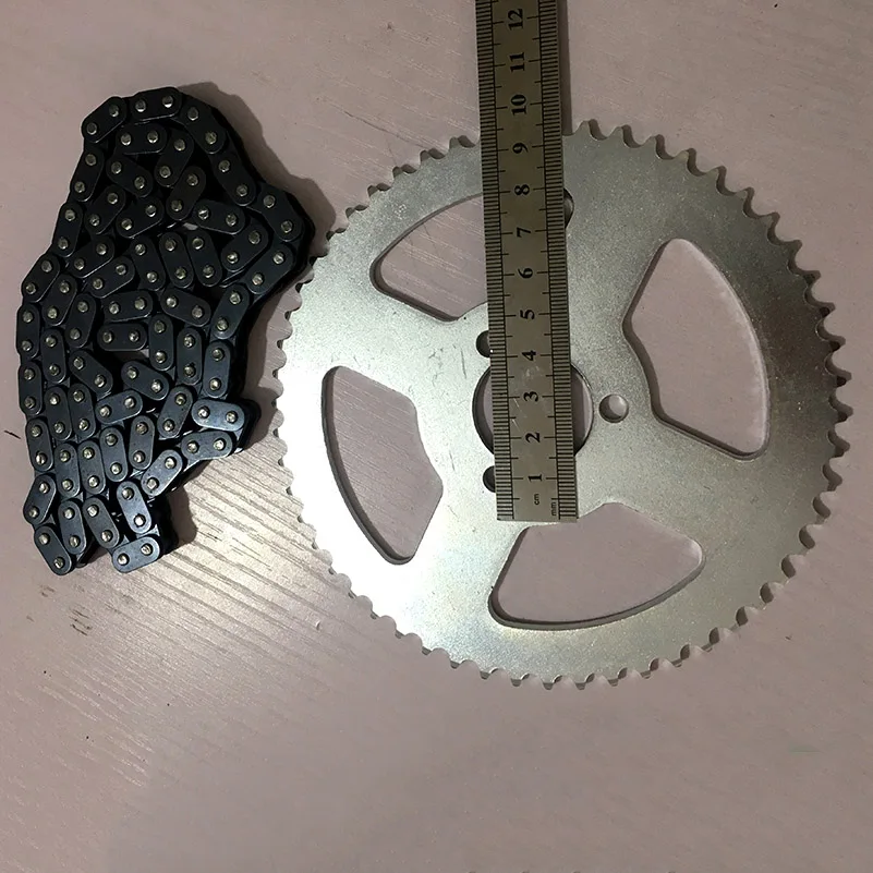 

T8f chain and chain disc for 3.00-4 hub.