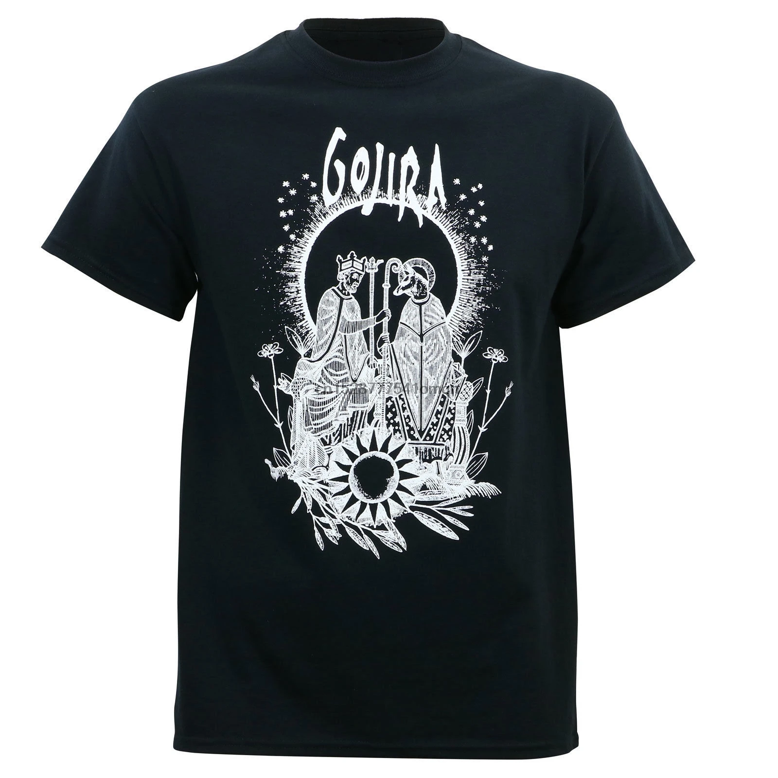 Аутентичная футболка GOJIRA Band Ritual Union из тяжелого металла S-3XL новая модная летняя