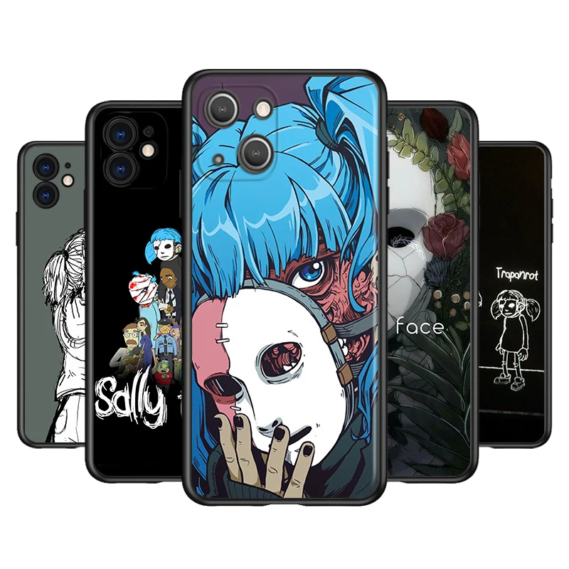 

Sally Face Game Silicone Cover For Apple IPhone 13 12 Mini 11 Pro XS MAX XR X 8 7 6S 6 Plus 5S SE Phone Case