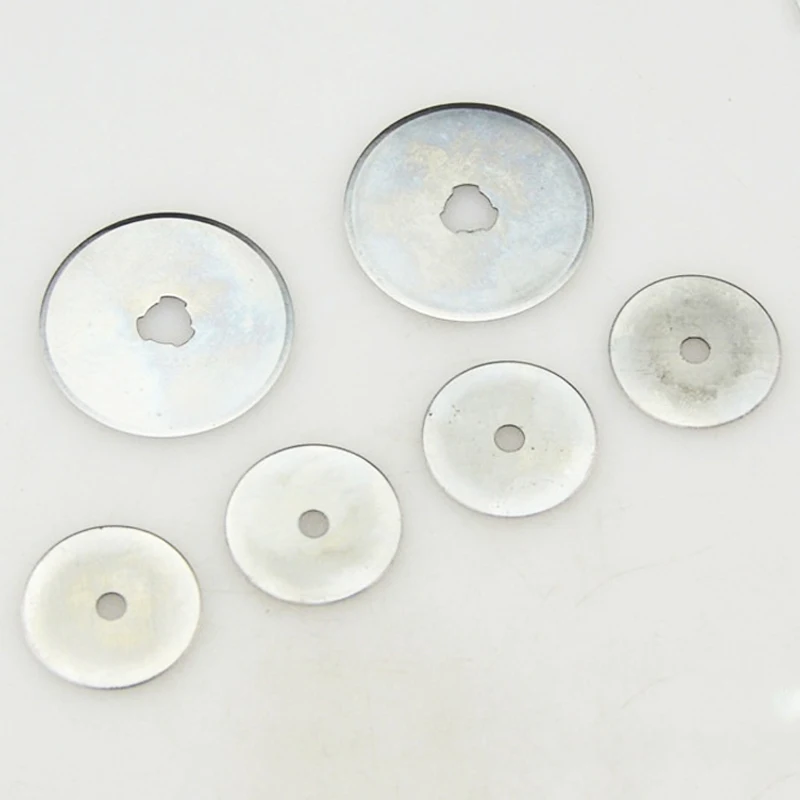 

10pcs handmade patchwork tool round knife roller knife cloth cutting knife leather round knife replacement blade