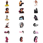 1 шт. Кроксы для обуви, популярные украшения для обуви, мультяшный женский певец, танцор, суперзвезда, браслет, Аксессуары для девушек