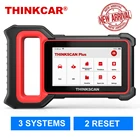 Автомобильный сканер THINKCAR Thinkscan Plus S2 OBD2, автомобильный диагностический инструмент, ABS SRS ECM считыватель кодов 2, обслуживание сброса, OBDII Автомобильный инструмент