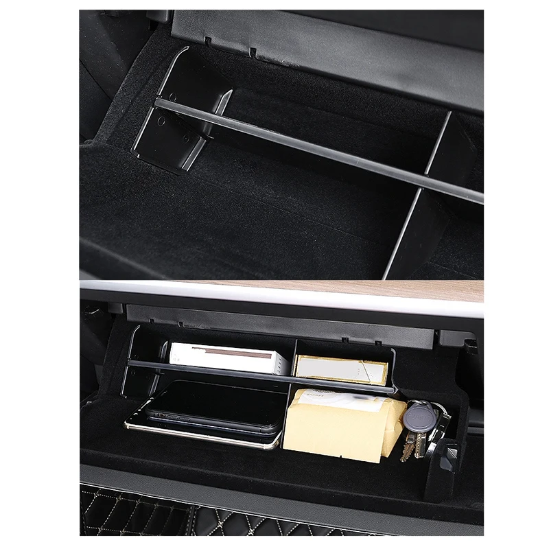 Новая-для Tesla Model 3 модель Y центральная консоль Glovebox ящик для перчаток органайзер