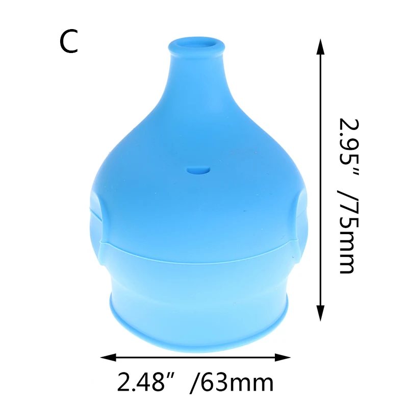 

1Pc Kids Water Bottle Safety For Silicone Sippy Lids Leak Proof For Kid Baby Feed