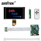 Srjtek 1024*600 IPS экран, ЖК-монитор TFT EJ070NA-01J с платой дистанционного управления драйвером 2AV HDMI VGA для Raspberry Pi
