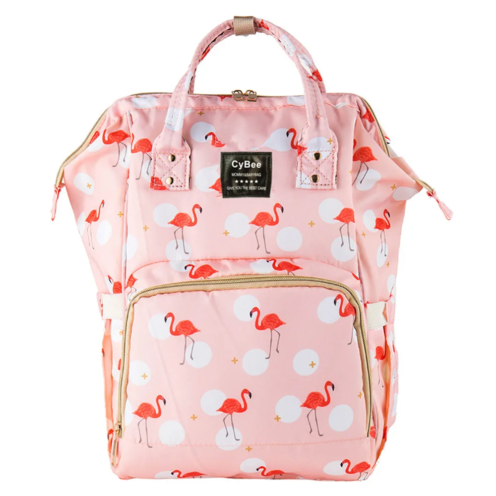 Waterproof Diaper Bag Backpack Luiertas Multi-Function Large Capacity Travel Backpack Nappy Bag Unicorn Print Baby Bag for Mommy
