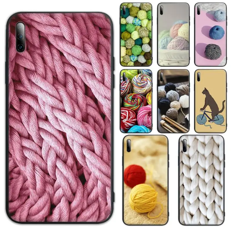 

Sewing Knitting Crochet Phone Case For Redmi 9 9a 5 6 6a 4x 7 7a 8a note 4 8 9 10 K30 pro T Cover Fundas Coque