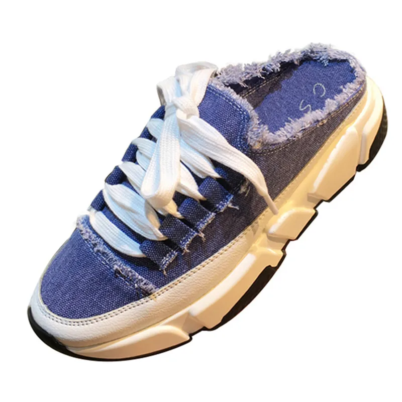 Модная обувь Женские кроссовки с перекрестной шнуровкой без шнуровки