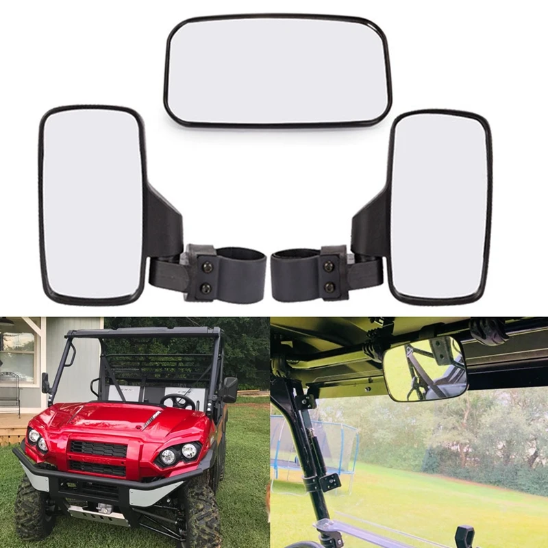 

1.75inch -2inch UTV Rearview Mirror Side Mirror Accessories Wide Rear View Racing Mirror for ATV Polaris Yamaha
