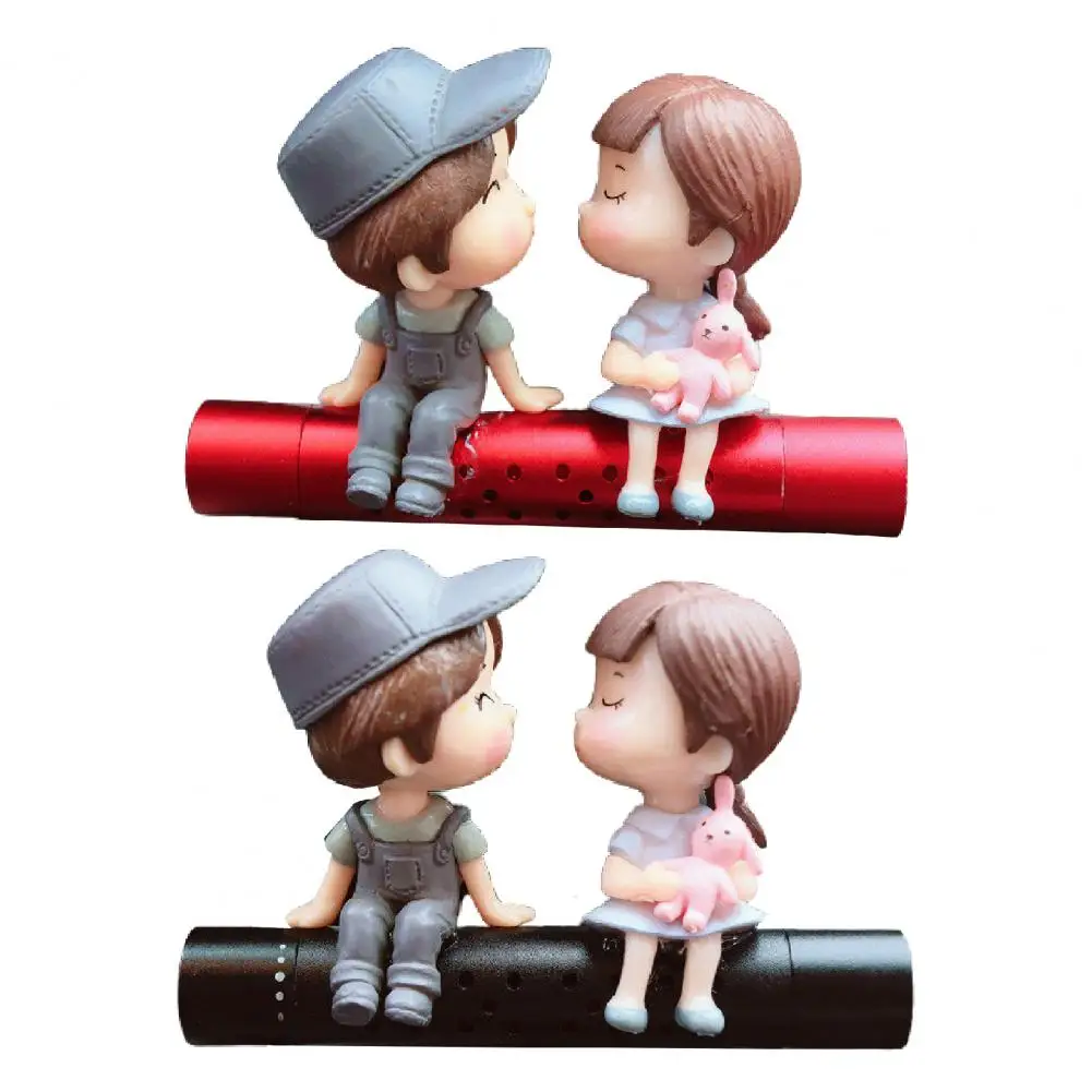 Автомобильный освежитель воздуха мультяшный дизайн пары автомобильный