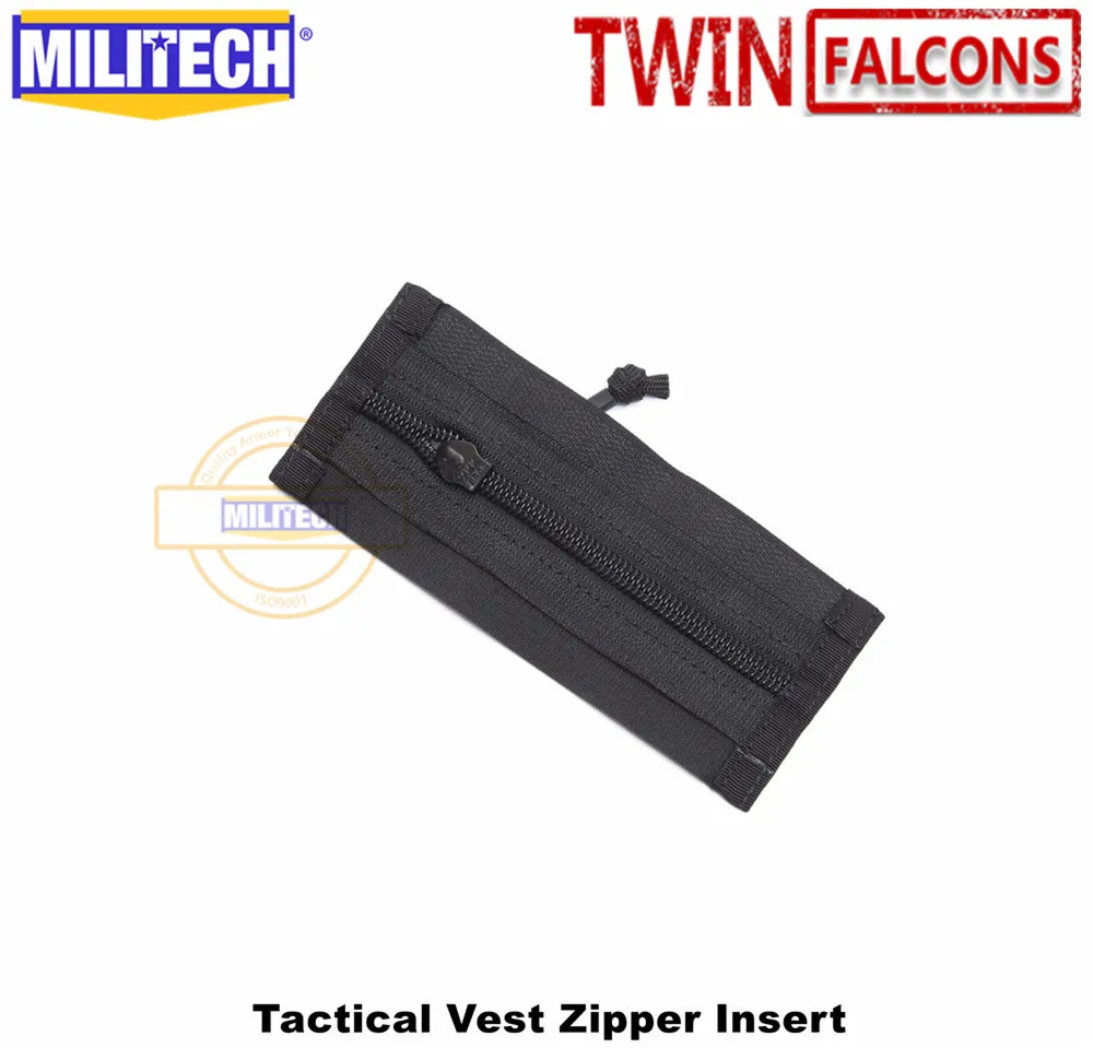 MILITECH twinfalcon TW застежка молния на панели для шасси JPC MK3 нагрудная установка YKK