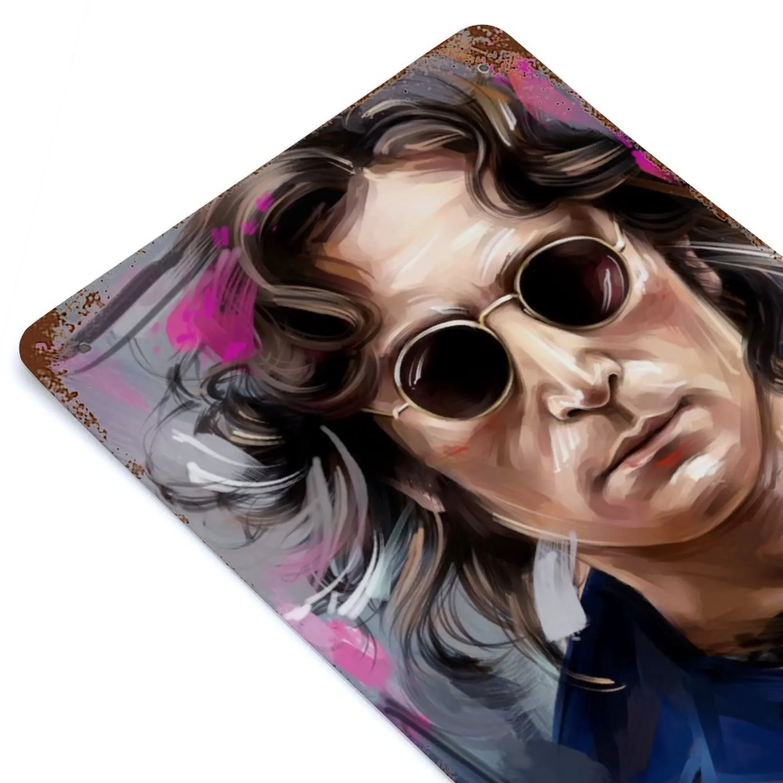 

John Printed Retro Metal Poster Decor Home Wall Decoration Tin Sign Plaque